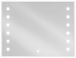 MEXEN - Ner zrcadlo s osvětlením 80 x 60 cm, LED 600 (9809-080-060-611-00)