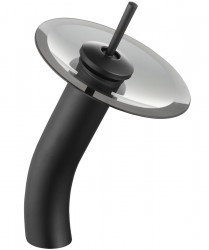 MEXEN - Niagara baterie umyvadlová vysoká, černá (745610-77)