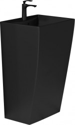 MEXEN - Oda volně stojící umyvadlo 47 x 42, černá mat (26124770)