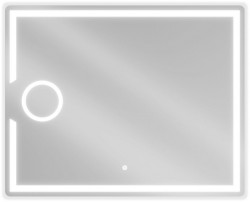 MEXEN - Onyx zrcadlo s osvětlením s kosmetickým zrcátkem 100 x 80, LED 600 (9813-100-080-611-00)