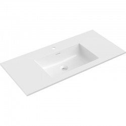 MEXEN - Otis umyvadlo zapuštěné do desky 101 x 46,5, bílá lesk (25181000)
