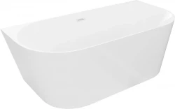 MEXEN - OVAL SLIM volně stojící vana 170x80, bílá bez krytky přepadu a zátky (52661708000-SS)