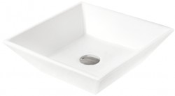 MEXEN - Pola umyvadlo na desku 41 x 41, bílá (22224100)