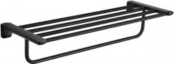 MEXEN - Polička na ručníky, černá (7026020-70)