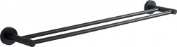 MEXEN - Remo dvojitý držák ručníků, černá (7050725-70)