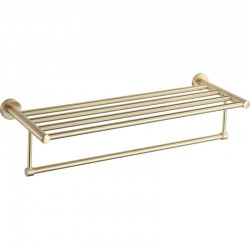 MEXEN - Remo polička na ručník, zlato kartáčovaná (7050720-55)