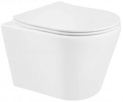 MEXEN - Rico závěsná WC mísa Rimless, bílá (3372XX00)