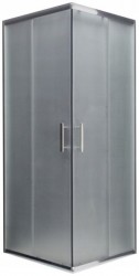 MEXEN - Rio sprchový kout čtverec 90x90, mráz, chrom (860-090-090-01-30)