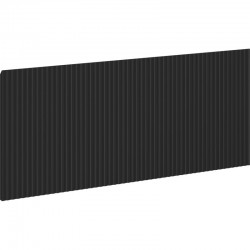 MEXEN - Rivel čelo pro koupelnovou skříňku reliéf 120 x 43,5, černá mat (91A20-1200-470-1-71)