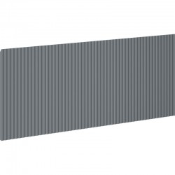 MEXEN - Rivel čelo pro koupelnovou skříňku reliéf 120 x 43,5, grafit mat (91A20-1200-470-1-66)