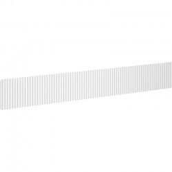 MEXEN - Rivel čelo pro koupelnovou skříňku reliéf 160 x 20, bílá mat (91A20-1600-235-1-01)