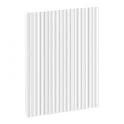 MEXEN - Rivel čelo pro koupelnovou skříňku reliéf 45 x 43,5, bílá mat (91A21-0450-470-1-01)