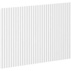 MEXEN - Rivel čelo pro koupelnovou skříňku reliéf 60 x 43,5, bílá mat (91A20-0600-470-1-01)