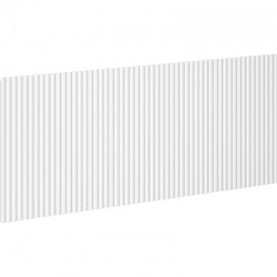 MEXEN - Rivel čelo pro koupelnovou skříňku reliéf 80 x 43,5, bílá mat (91A20-0800-470-1-01)