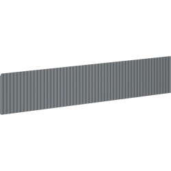 MEXEN - Rivel čelo pro koupelnovou skříňku reliéf 90 x 20, grafit mat (91A20-0900-235-1-66)