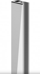 MEXEN - ROX nástěnná lišta 200 cm 1 ks, chrom (8C0-00-01)