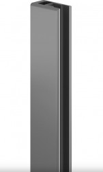 MEXEN - ROX nástěnná lišta 200 cm 1 ks, grafit metal (8C0-00-95)