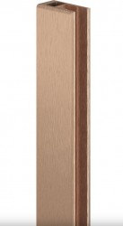 MEXEN - ROX nástěnná lišta 200 cm 1 ks, kartáčovaná měď (8C0-00-65)
