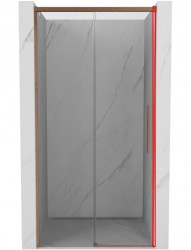 MEXEN - ROX sada pro dveře 1 ks, kartáčovaná měď (8C0-01-65)