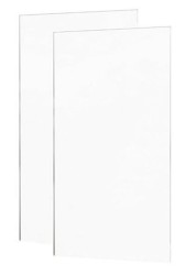 MEXEN - ROX samostatné sklo pro sprchové dveře (s+d) 155x200 cm 8mm, trans. (8C2-155-000-00-00)