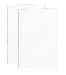 MEXEN - ROX sklo 1D (s+d) 190x150 cm 8mm, trans. (8C9-190-001-00-00)