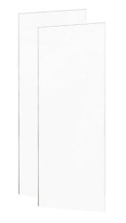 MEXEN - ROX sprchové dveře Duo (s+d) 110x200 cm 8mm, trans. (8C2-110-000-00-00-D)