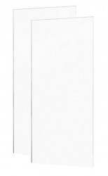 MEXEN - ROX sprchové dveře (s+d) 140x200 cm 8mm, trans. (8C2-140-000-00-00)