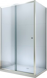 MEXEN/S - APIA sprchový kout 105x70 cm, transparent, chrom (840-105-070-01-00)