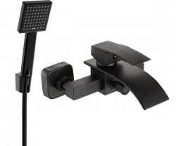 MEXEN/S - Aries R45 vanová baterie s příslušenstvím, černá (74483R45-70)