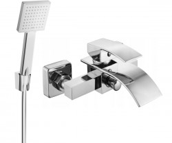 MEXEN/S - Aries R45 vanová baterie s příslušenstvím, chrom (74483R45-00)
