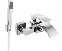 MEXEN/S - Aries R77 vanová baterie s příslušenstvím, chrom (74483R77-00)