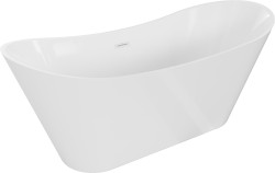 MEXEN/S - Celia vana volně stojící 170 x 75, bílá, sifon a přepad bílá (52331707500-20)