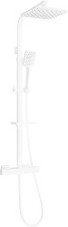 MEXEN/S - CQ62-SPRCHOVÁ SADA S TERMOSTATICKOU BATERIÍ, BÍLÁ (772506295-20)