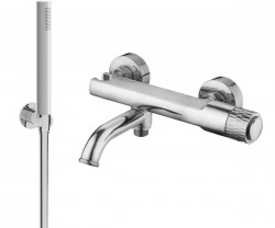 MEXEN/S - Diamond R70 SET vanová baterie se sprchou, chrom (7153R70-00)