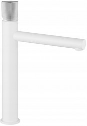 MEXEN/S - Elba One umyvadlová baterie vysoká bílá/chrom (74111-22)