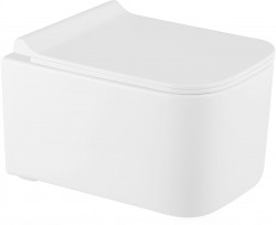 MEXEN/S - ELIS WC mísa rimless + sedátko 39070100, bílá (30910700)
