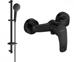 MEXEN/S - Fabia DB05 Sprchová baterie s příslušenstvím, černá (74654DB05-70)