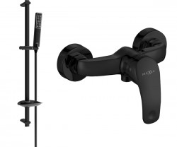 MEXEN/S - Fabia DB72 Sprchová baterie s příslušenstvím, černá (74654DB72-70)