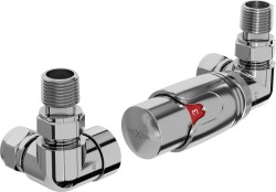 MEXEN/S - G00 termostatická souprava pro radiátor, chrom (W903-900-01)