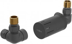 MEXEN/S - G05 termostatická souprava pro radiátor, antracit (W903-958-66)