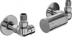 MEXEN/S - G05 termostatická souprava pro radiátor + krycí rozeta R, chrom (W903-958-904-01)