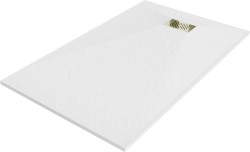 MEXEN/S - Hugo sprchová vanička SMC 150x90, bílá, krytka zlatá (42109015-G)