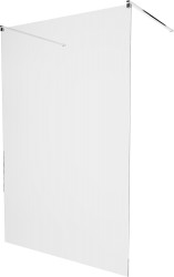 MEXEN/S - KIOTO samostatně stojící sprchová zástěna 100 x 200, transparent 8 mm, chrom (800-100-002-01-00)