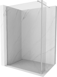 MEXEN/S - Kioto Sprchová zástěna WALK-IN 130 x 30, transparent, chrom (800-130-212-01-00-030)