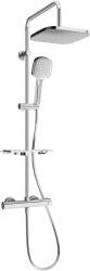 MEXEN/S - KT33 sprchový sloup s termostatickou baterií chrom (771503393-00)