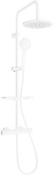 MEXEN/S - KT40 Sprchový sloup s termostatickou baterií bílé (771504093-20)