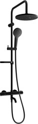 MEXEN/S - KX05 vanový sloup s termostatickou baterií, černá (779000591-70)