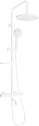 MEXEN/S - KX05 - vanový-sprchový set s termostatickou baterií, bílá (779000591-20)