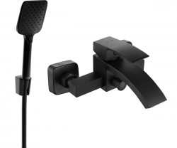 MEXEN/S - Libra R62 vanová baterie se sprchou, černá (74513R62-70)