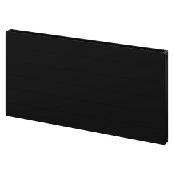 MEXEN/S - Line CL21 deskový radiátor 600 x 400 mm, boční připojení, 484 W, černá  (W421L-060-040-70)